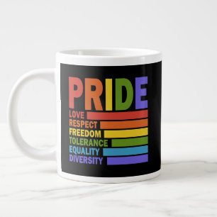 Gay Pride Month LGBT Large Coffee Mug