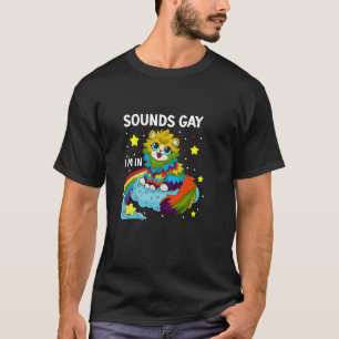 Gay Pride Month LGBTQ LGBT Rainbow Flag Lesbian Ca T-Shirt