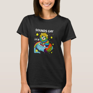 Gay Pride Month LGBTQ LGBT Rainbow Flag Lesbian Ca T-Shirt
