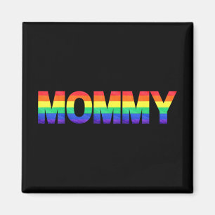 Gay Pride Month Lgbtq Mothers Day Rainbow Flag Que Magnet