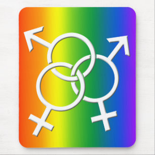 Gay Pride Mousepad Gay Pride Mousepads & Decor