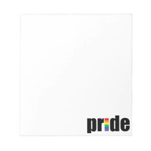 Gay Pride Notepad