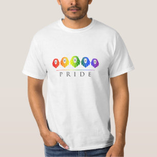 Gay Pride of Lions - LGBT Rainbow T-Shirt