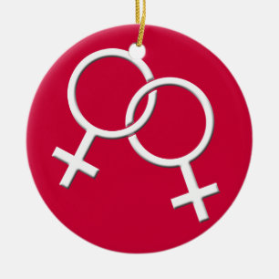 Gay Pride Ornament Lesbian Love Gay Women's Gifts