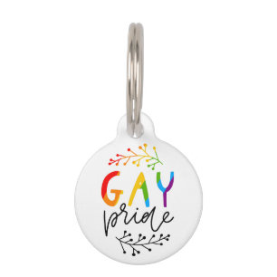 Gay Pride Pet Tag