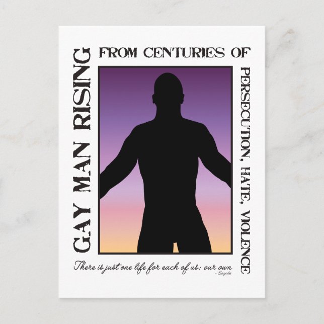 Gay Pride Postcard (Front)