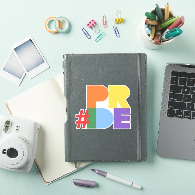 Gay Pride | #PRIDE Sticker (iPad Cover)