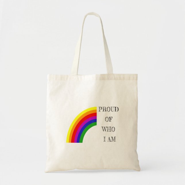 Gay pride proud bag (Front)