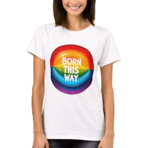 GAY PRIDE RAINBOW BORN THIS WAY