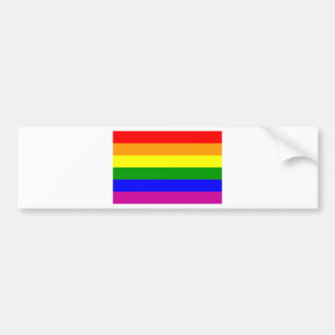 Gay Pride Rainbow Bumper Sticker
