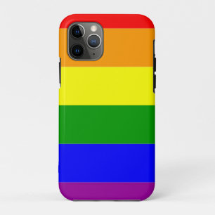 Gay Pride Rainbow Flag iPhone 11 Pro Case