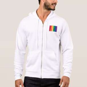 Gay Pride Rainbow Flag Hoodie