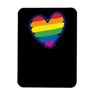 Gay Pride Rainbow Flag Magnet