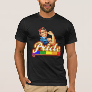 Gay Pride Rainbow Flag We can Do it With Pride T-Shirt