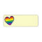 Gay Pride Rainbow Heart