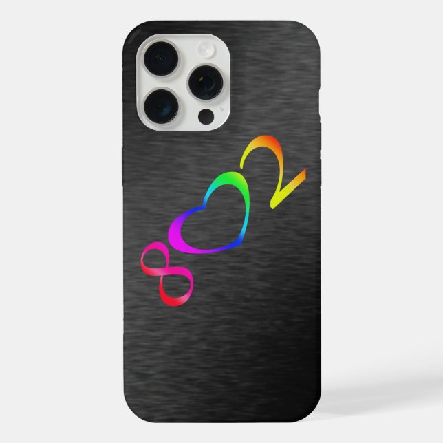 Gay Pride Rainbow iPhone Case (Back)