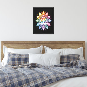 Gay Pride Rainbow LGBT Canvas Print