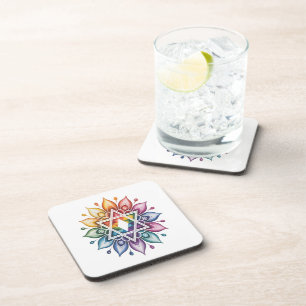 Gay Pride Rainbow LGBT Coaster