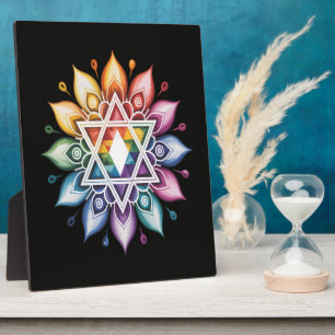 Gay Pride Rainbow LGBT Plaque
