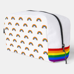 Gay Pride Rainbow. Love is Love. Dopp Kit