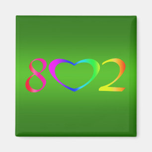 Gay Pride Rainbow Magnet
