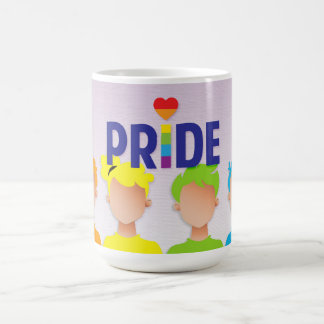 Gay Pride - Rainbow People Coffee Mug