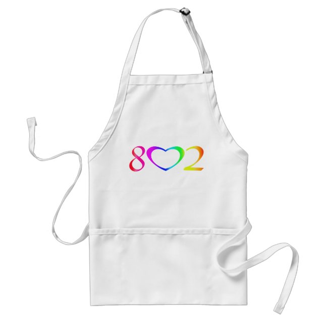 Gay Pride Rainbow Standard Apron (Front)