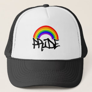 Gay Pride Rainbow Trucker Hat