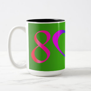 Gay Pride Rainbow Two-Tone Coffee Mug