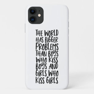 Gay Pride Rainbow World Has Bigger Problems iPhone 11 Case