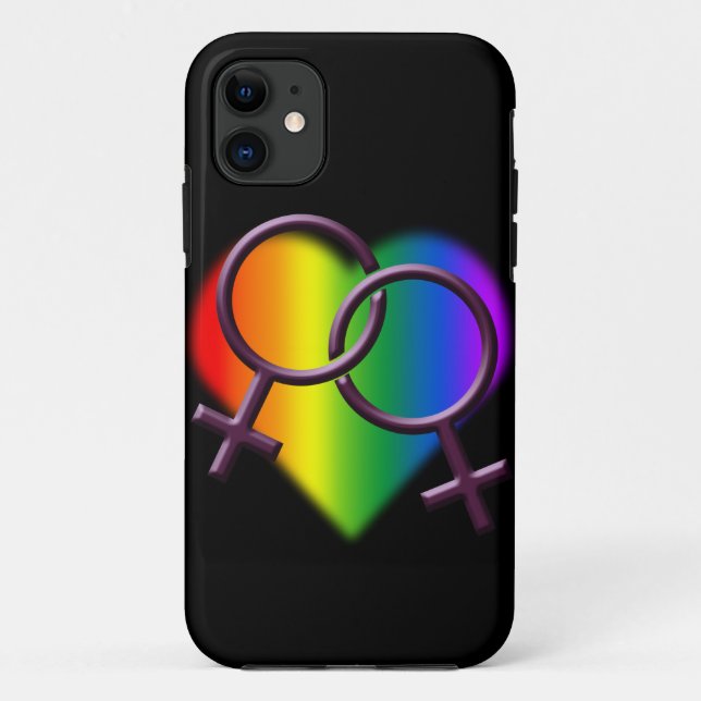 Gay Pride Smartphone Case Women's Same-Sex Case (Back)