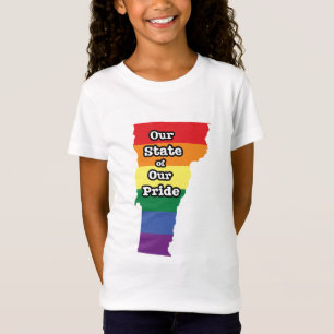 Gay Pride State Vermont T-Shirt
