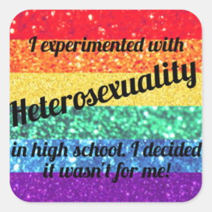 Gay pride sticker