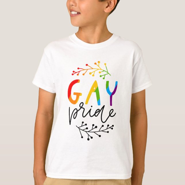 Gay Pride T-Shirt (Front)