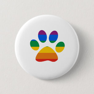 Gay Pride T-shirt 6 Cm Round Badge