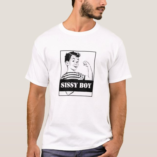 Gay Pride T-Shirt for your Tough Sissy Boy! (Front)