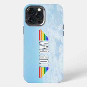 Gay Pride Top Gay Pride Rainbow Flag LGBT LGBTQ iPhone 13 Pro Max Case