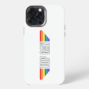 Gay Pride Top Gay Pride Rainbow Flag LGBT LGBTQ iPhone 13 Pro Max Case