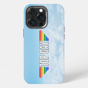 Gay Pride Top Gay Pride Rainbow Flag LGBT LGBTQ iPhone 13 Pro Case