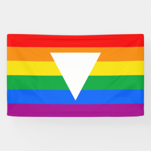 Gay Pride Triangle Design Banner