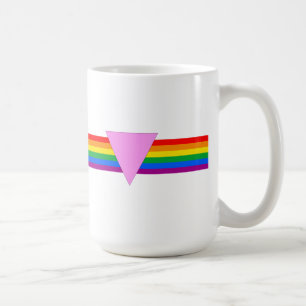 Gay Pride Triangle Design Coffee Mug