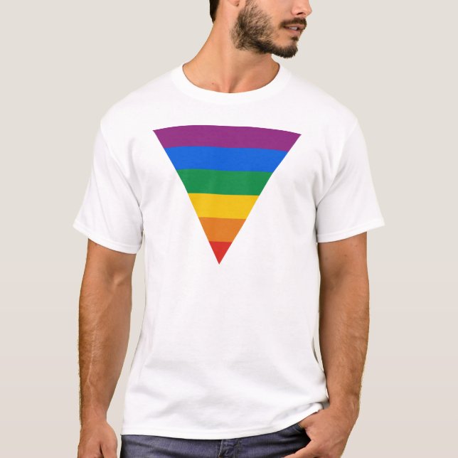 Gay Pride Triangle T-Shirt (Front)