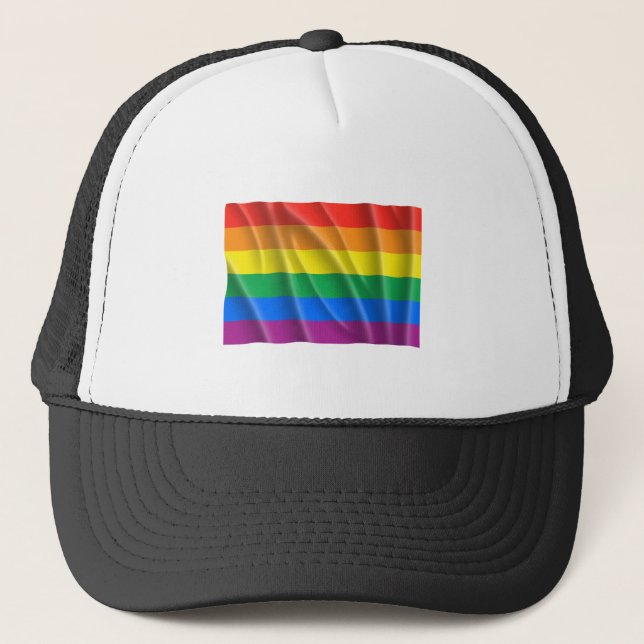 Gay Pride Trucker Hat (Front)
