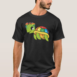 Gay Pride Turtle LGBT Q Cute Animal Rainbow Pride T-Shirt