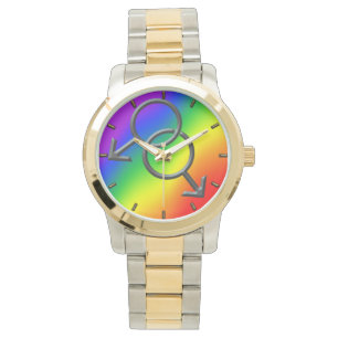 Gay Pride Watch Rainbow Love Wrist Watches & Gifts