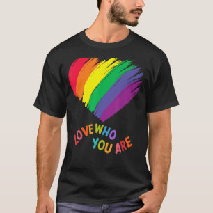 Gay Pride Women Rainbow Graphic Love Wins LGBT T-Shirt