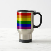 Gay Pride Wrap Around Rainbow Flag