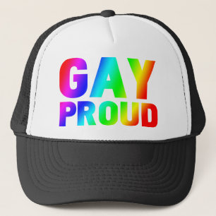 GAY PROUD TRUCKER HAT
