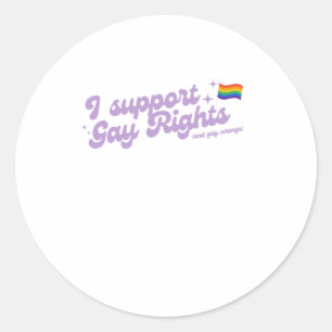 Gay Rights! (and Wrongs) Sticker 