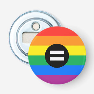Gay Rights Flag Bottle Opener